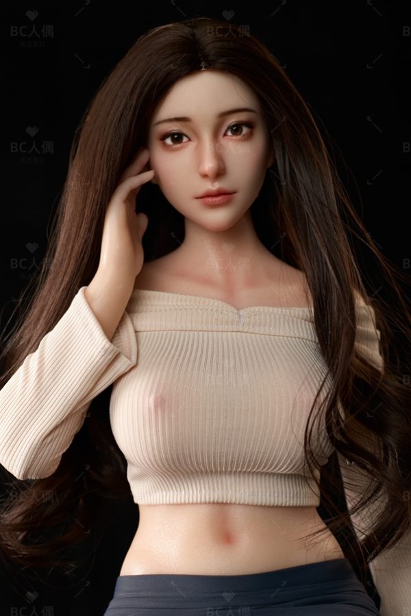 Muñeca De Silicona Copa C Pequeña Con Mirada Provocativa - Imagen 2