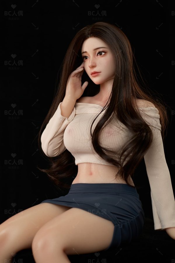 Muñeca De Silicona Copa C Pequeña Con Mirada Provocativa - Imagen 4