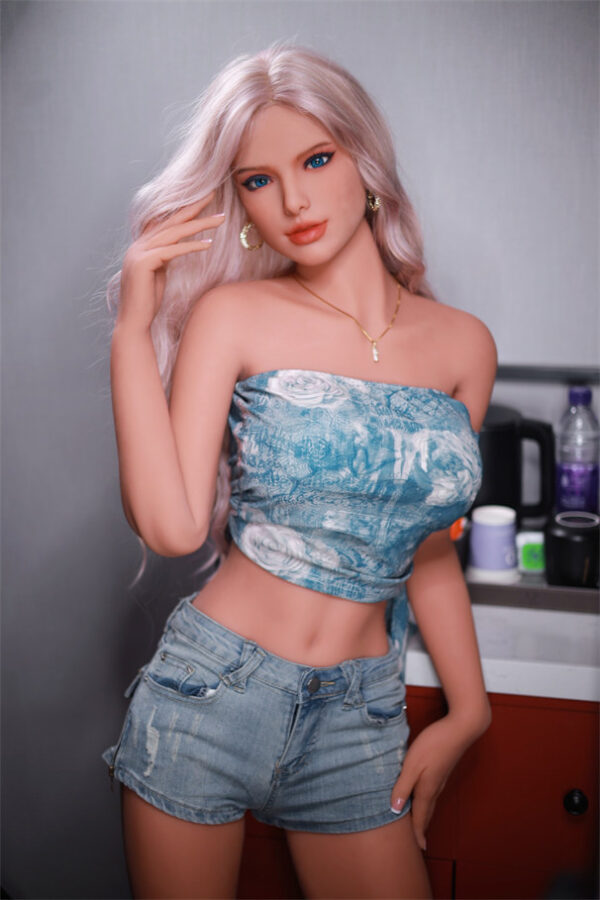 Llévate A Casa Tu Sexy Muñeca Sexual Tetona De Ojos Azules - Imagen 4