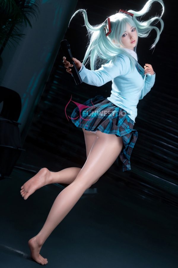 Chica De Anime De Cola Doble De Copa A De 165CM - Imagen 4